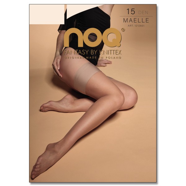 Maelle 15 DEN Hold-Up Stockings with Smooth Band