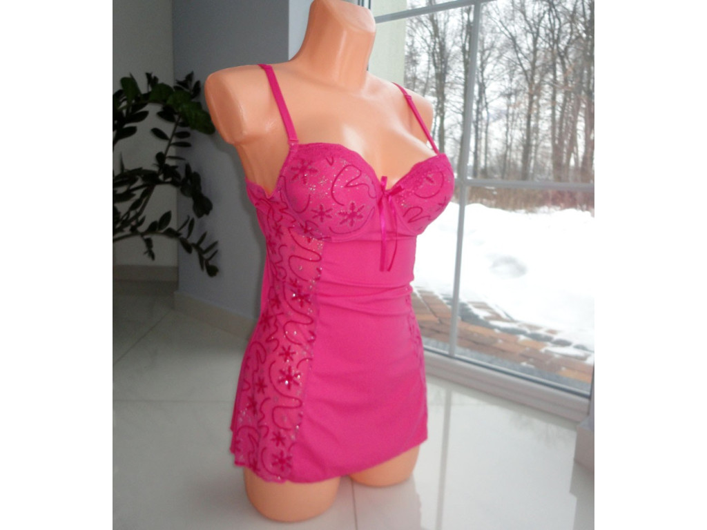 NIGHTDRESS PINK FITTED