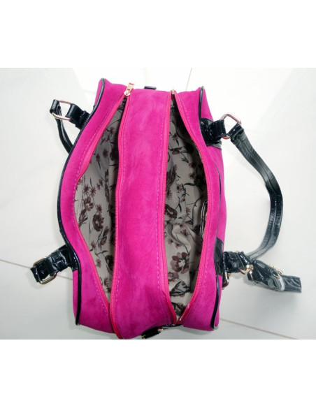 TOREBKA KUFEREK RÓŻOWY DUŻY A4 