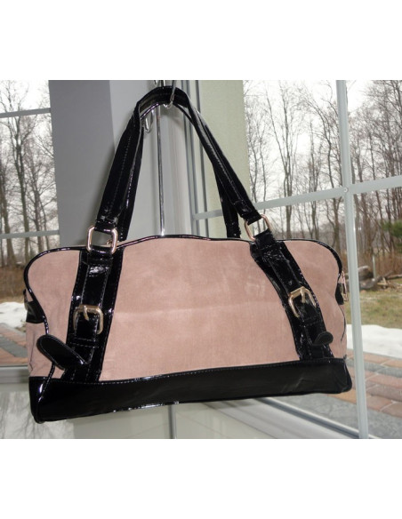 VELKÁ BÉŽOVÁ CROSSBODY TAŠKA