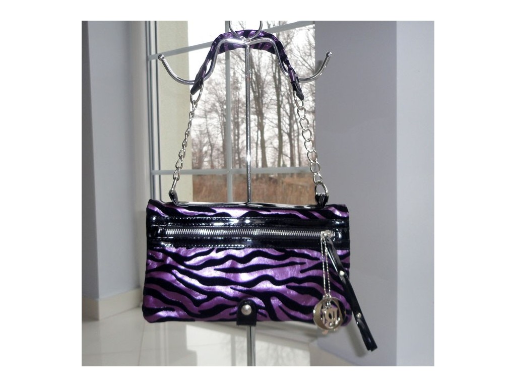 ZEBRA CROSSBODY BAG ČERNÁ ČERNÁ