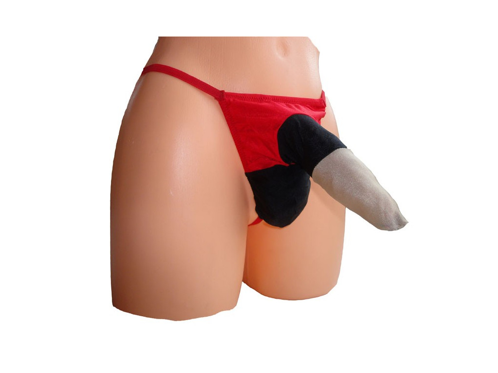 MÄNNER-TANGA LUSTIGES HÖSCHEN GROßER VOGEL - 2