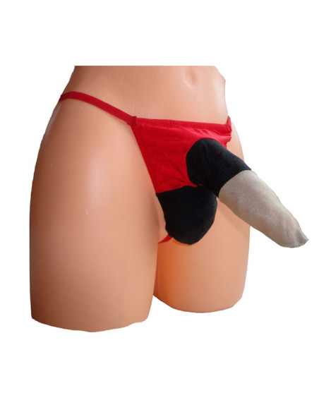 MEN'S THONG FUNNY PANTIES BIG BIRD - 2