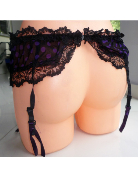 NĖRINIŲ DIRŽAS VIOLETINIAI TAŠKAI - 3