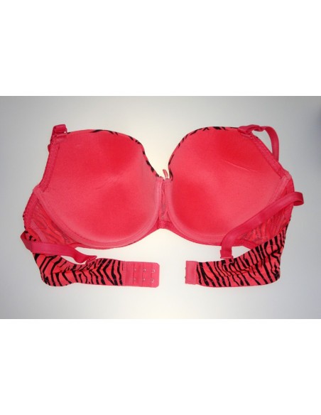 MODELOVÁ PODPRSENKA ZEBRA PINK - 3