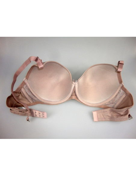MODELAREA SUTIENULUI BEIGE PLAIN - 3