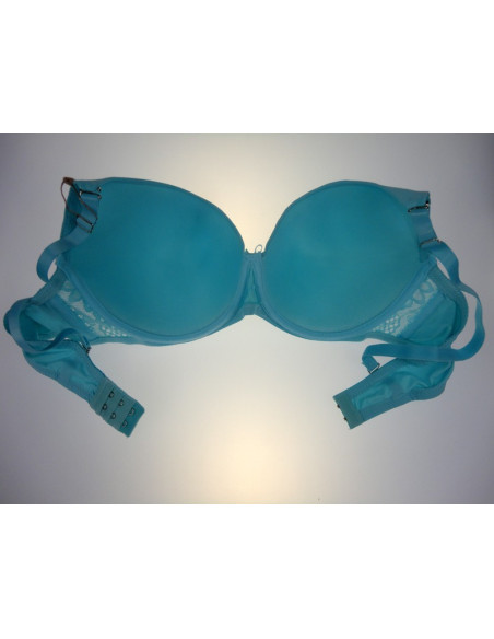SMOOTH BLUE MODELLING BRA - 3