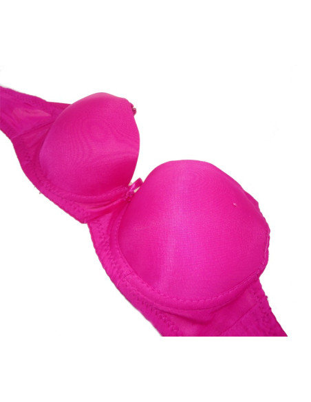 SOUTIEN-GORGE POIS ROSE POIS DE MODELAGE - 2