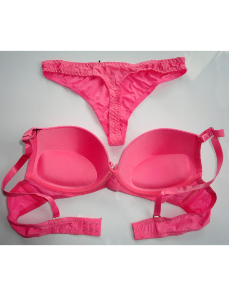 SADA PLAIN SHINY PINK UNDEREAR - 3
