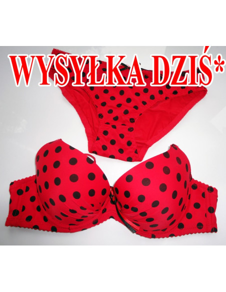 KOMPLET BIELIZNY BIAŁY GŁADKI BŁYSZCZĄCY