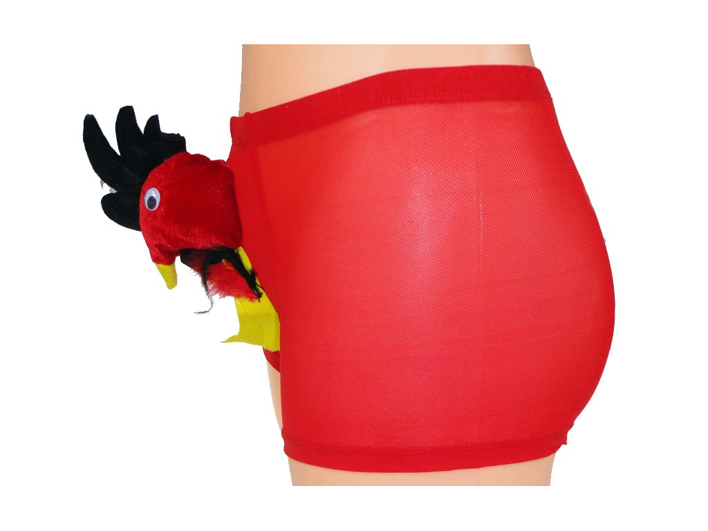 RIDICULOUS MEN'S PANTIES BOXER'S RED COCKSUCKER - 3