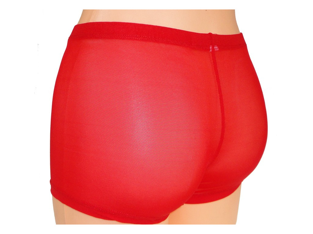 CULOTTE D'HOMME RIDICULE SUCEUR DE BITE ROUGE DE BOXEUR - 4