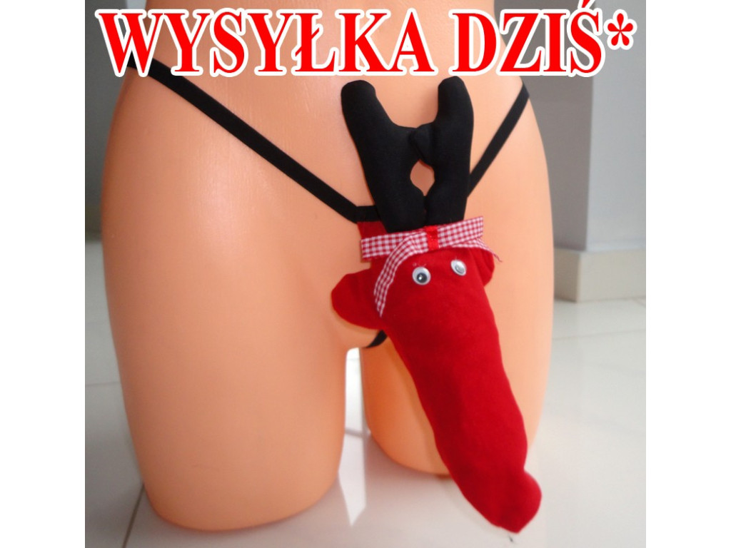 SMIEKLĪGAS VĪRIEŠU STRINGI BIKSĪTES ZIEMEĻBRIEDIS - 1