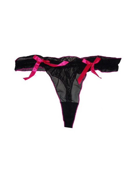 TRIČKO PINK MESH BLACK Korzet - 5