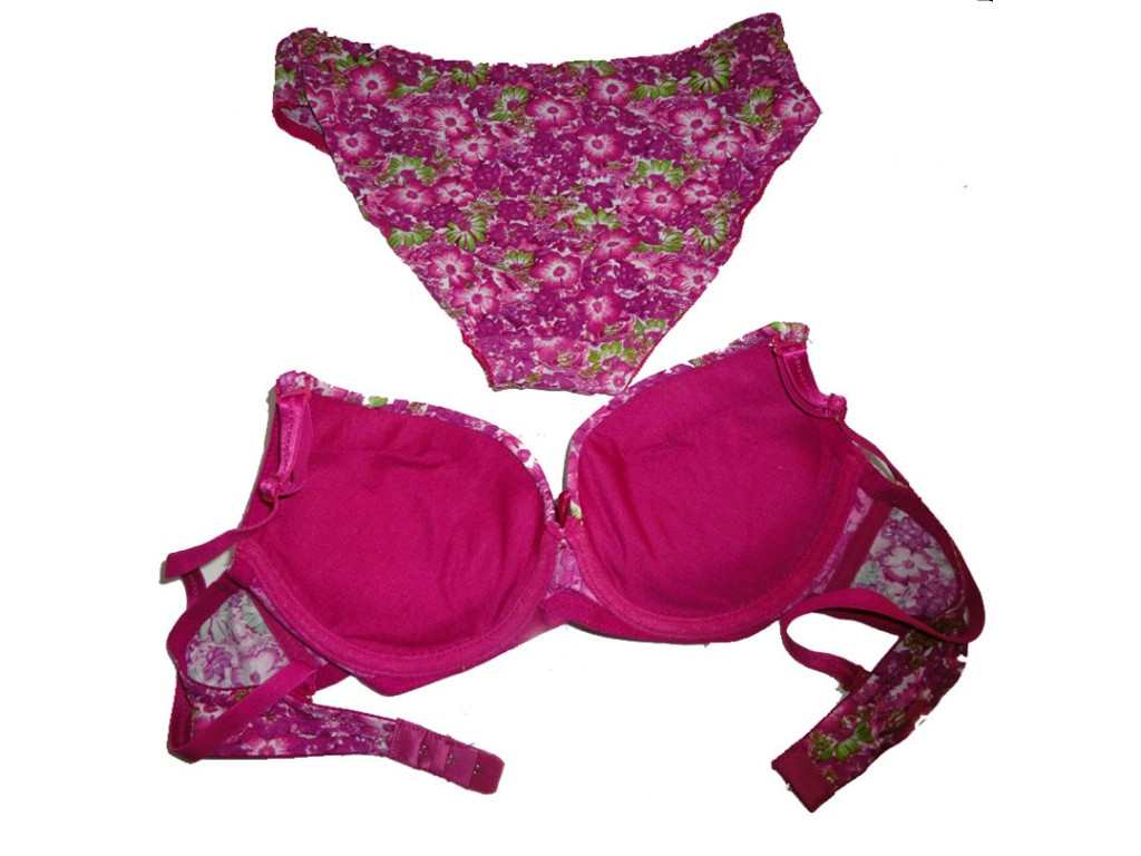 Ein Set Unterwäsche Push-Up-BH mit Höschen - 3