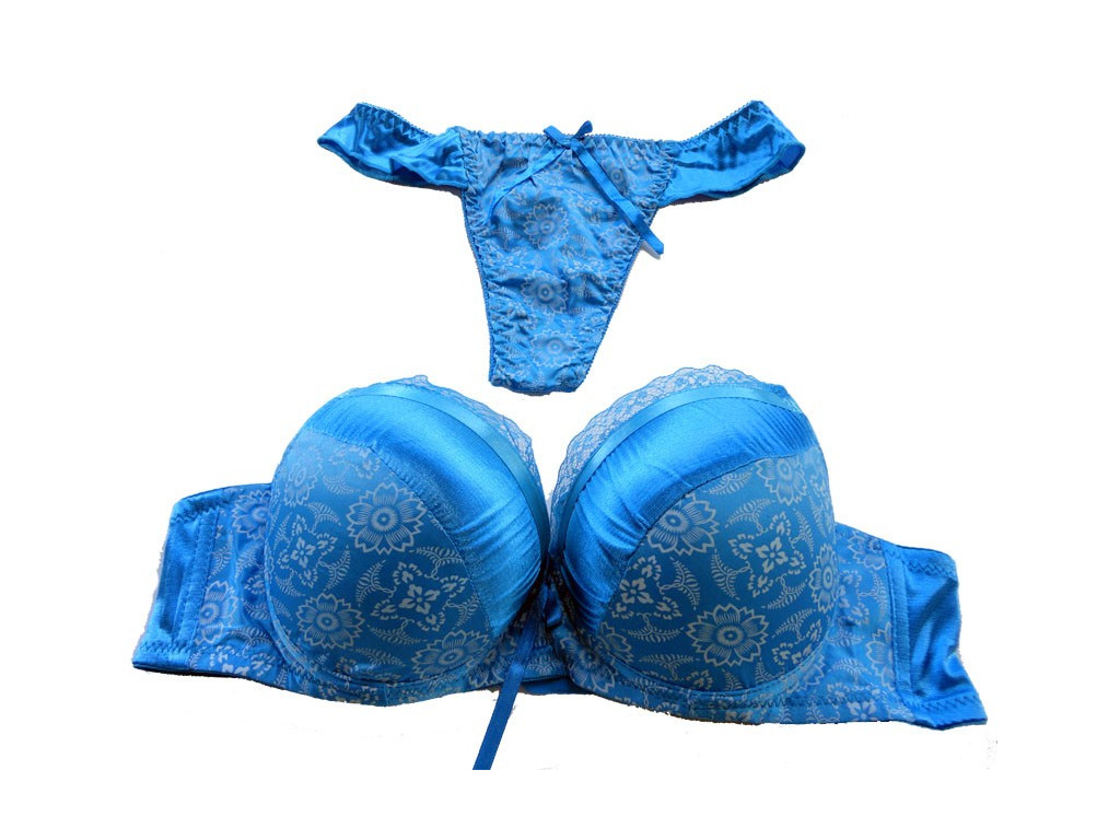DIDINAMASIS RINKINYS MĖLYNAS SATINAS - 2