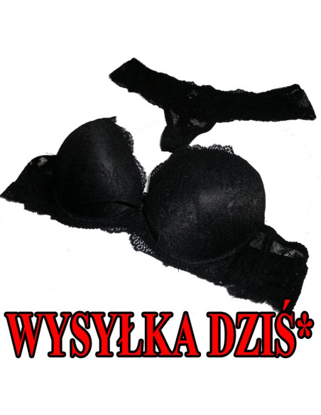 KOMPLET BIELIZNY CZERWONY MODELUJĄCY 