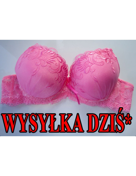 BIUSTONOSZ POWIĘKSZAJĄCY KORALOWY