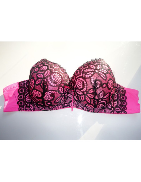 DRAGON SEXY NEGRU ROSU BRA - 2