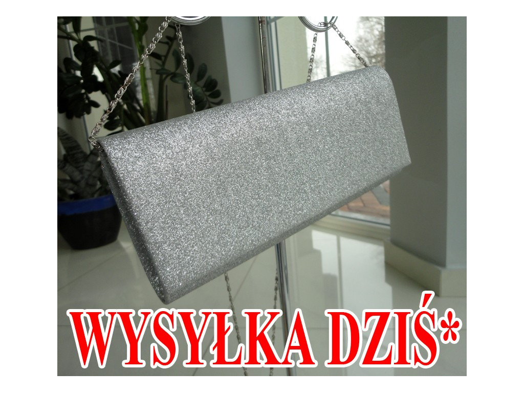 TOREBKA WIECZOROWA SREBRNA KOPERTÓWKA