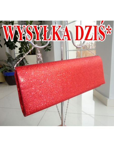 TOREBKA WIECZOROWA CZERWONA KOPERTÓWKA