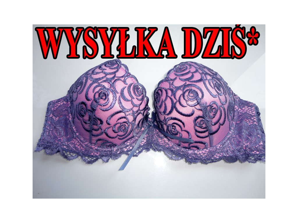 BIUSTONOSZ PUSH UP POWIĘKSZAJĄCY GRAFITOWY
