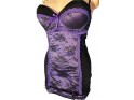 CHEMISE DE NUIT JUPON VIOLET - 1