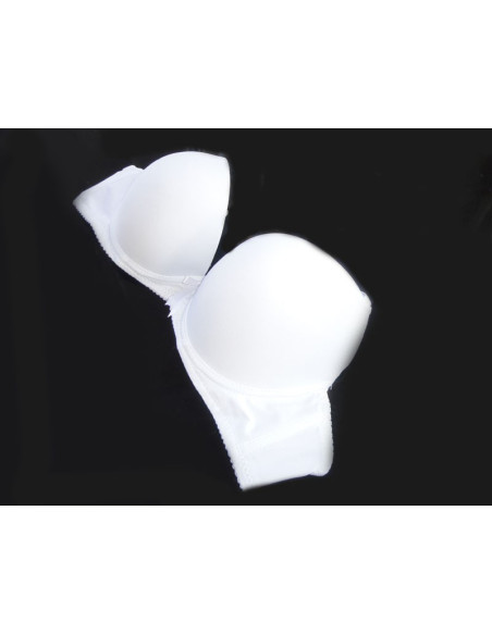 SMOOTH WHITE MODELING BRA - 2