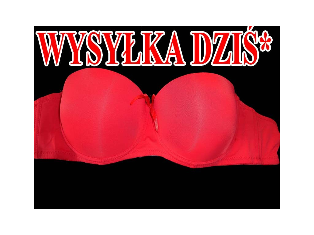 BIUSTONOSZ RÓŻOWY GŁADKI