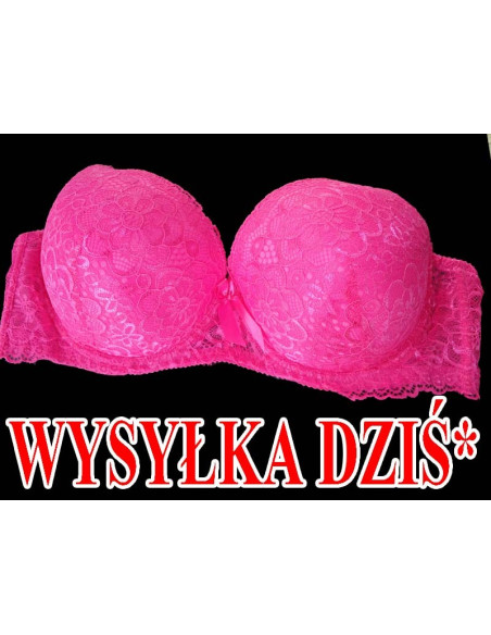 PINK LACE BRA MAGNIFYING - 1