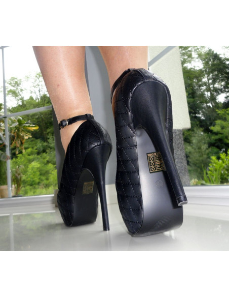 BLACK BUTY MATĒTA STEPĒTA STILETTOS SIKSNA - 5