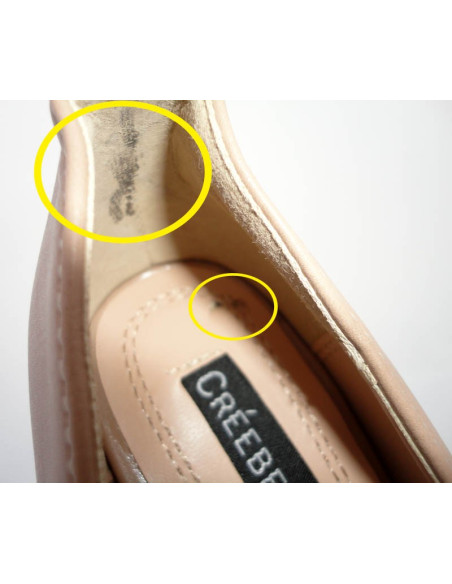 PLATFORMA PODPĚTÍ MATTE BEIGE NUDE