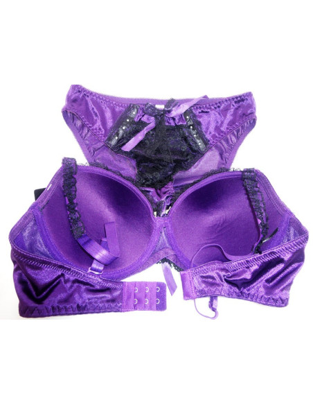 DESSOUS-SET VIOLETTER ZIRKONIA - 3