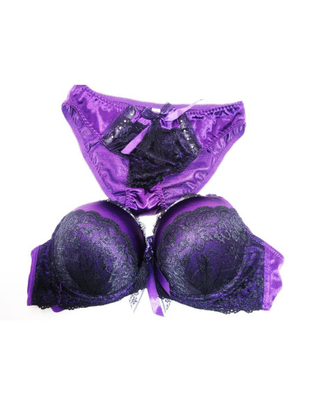 ENSEMBLE LINGERIE VIOLET ZIRCONE - 2