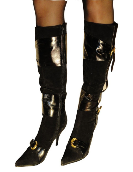 ARANY KIEGÉSZÍTŐK SUEDE BOOTS - 3