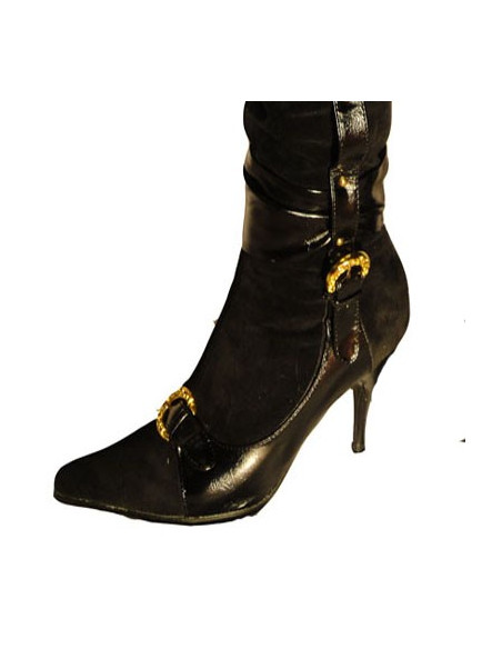 ZLATÉ PŘÍSLUŠENSTVÍ SUEDE BOOTS - 4