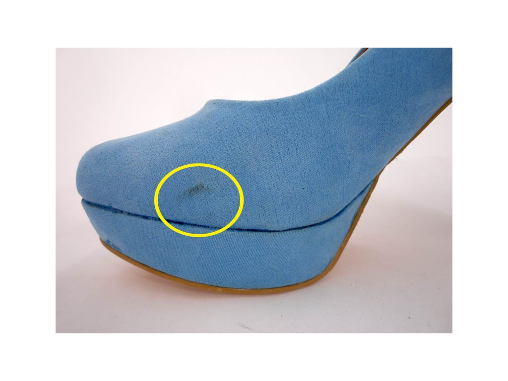 WYSOKIE SZPILKI JASNO NIEBIESKIE BLUE 
