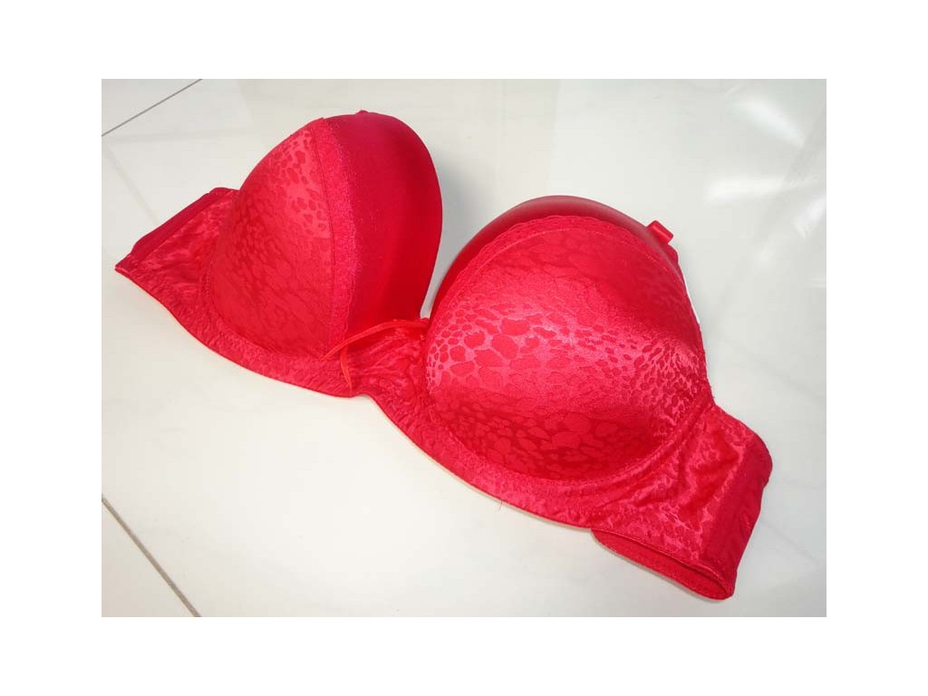 SUTIEN ROSU CU O FORMĂ DE DANEL - 2