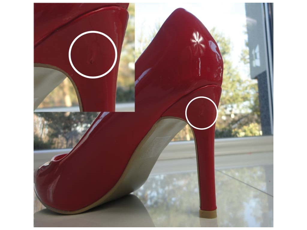 CZERWONE WYSOKIE BUTY SZPILKI KLASYCZNE