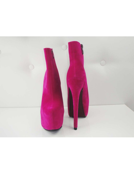 STILETTO AUGSTIE ZĀBAKI ROZĀ ZAMŠĀDAS - 3