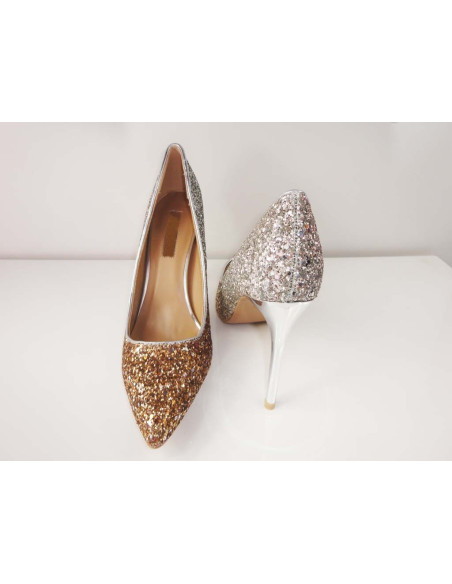 STILETTO HEELS AUKSO BLIZGUČIAI KLASIKINIAI - 6
