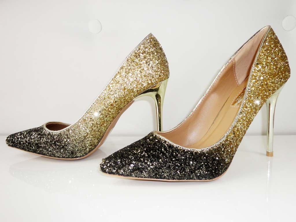 STILETTO KURPES MELNI SPĪDĪGI KLASISKIE - 5