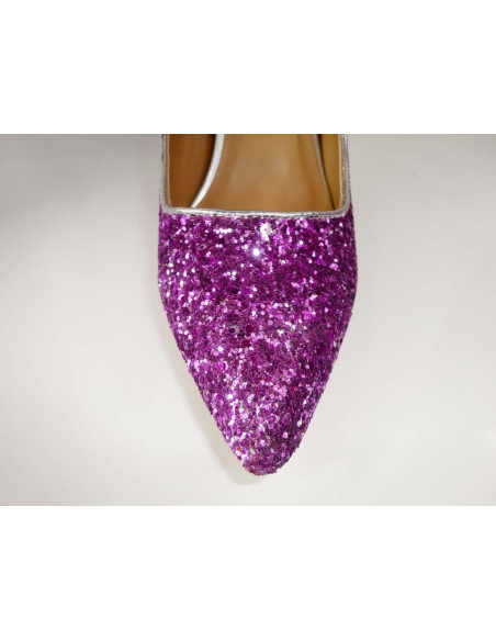 STICLE CLASICE PURPLE GLITTER PURPLE - 5