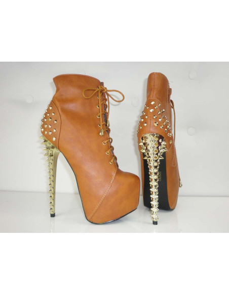 AUGSTIE STILETTO KAMIEĻU ZĀBAKI AR RADZĒM - 3
