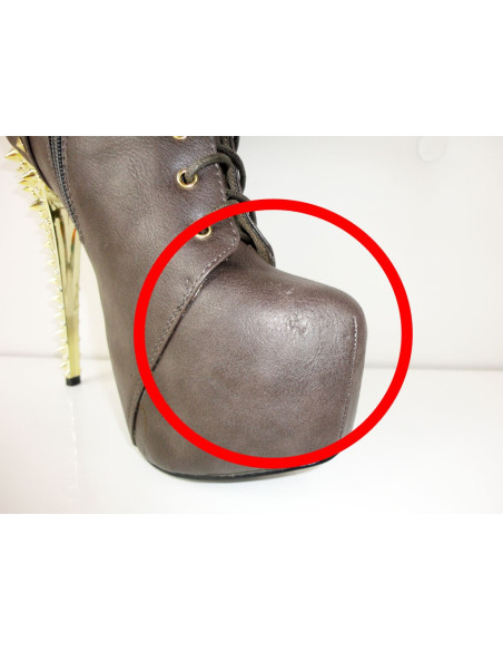 AUGSTIE STILETTO GRAFĪTA ZĀBAKI AR RADZĒM - 6
