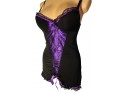 CHEMISE DE NUIT PUSH-UP S'INCLINE VIOLET - 1