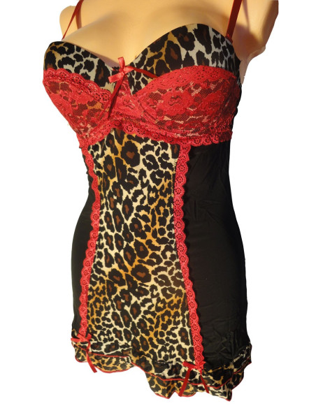 RED SHIRT L SEXI STRINGS